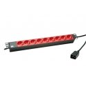 Bachmann 333.937 power extension 2 m 9 AC outlet(s) Indoor Black, Red Bachmann 333.937 power extension 2 m 9 AC outlet(s) Indoor Black, Red