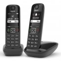 Gigaset AS690 Duo Analoginen/DECT-puhelin Soittajan tunnistus musta Gigaset AS690 Duo Analoginen/DECT-puhelin Soittajan tunnistus musta