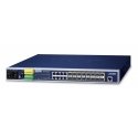 PLANET MGSW-24160F verkkokytkin Hallittu L2+ Gigabit Ethernet (10/100/1000) Power over Ethernet -tuk PLANET MGSW-24160F verkkokytkin Hallittu L2+ Gigabit Ethernet (10/100/1000) Power over Ethernet -tuk