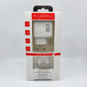 WALL CHARGER MX BURST GaN PD 35W, 2xUSB-C + C|LIGHTNING PD CABLE WALL CHARGER MX BURST GaN PD 35W, 2xUSB-C + C|LIGHTNING PD CABLE