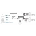 ATEN CS692-AT (KVM) tastatūras/video/peļu pārslēgšanas mehānisms Melns ATEN CS692-AT (KVM) tastatūras/video/peļu pārslēgšanas mehānisms Melns