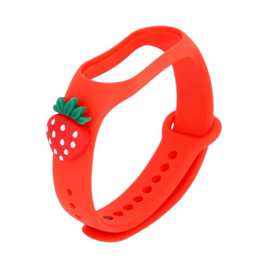 KIDS BAND SMART BAND M5|M6|M7 RED STRAWBERRY