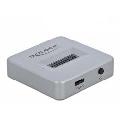 DeLOCK 64000 док-станция для накопителей Серебристый