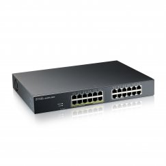 Zyxel GS1915-24EP Juhitav L2 Gigabit Ethernet (10/100/1000) Power over Ethernet tugi 1U Must