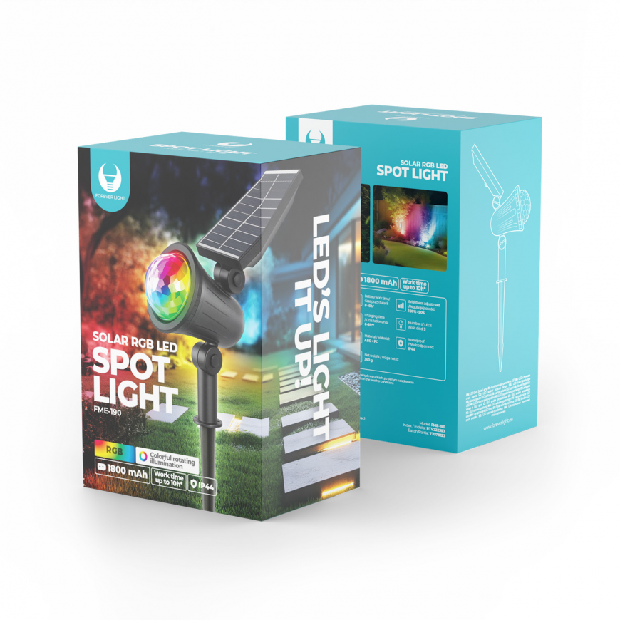 Forever Light LED Solar Spot Light SUNARI FME-190 RGB – 4
