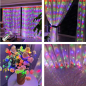 LED CURTAIN (300 LED LAMPS) 3Mx3M MULTICOLOR LED CURTAIN (300 LED LAMPS) 3Mx3M MULTICOLOR