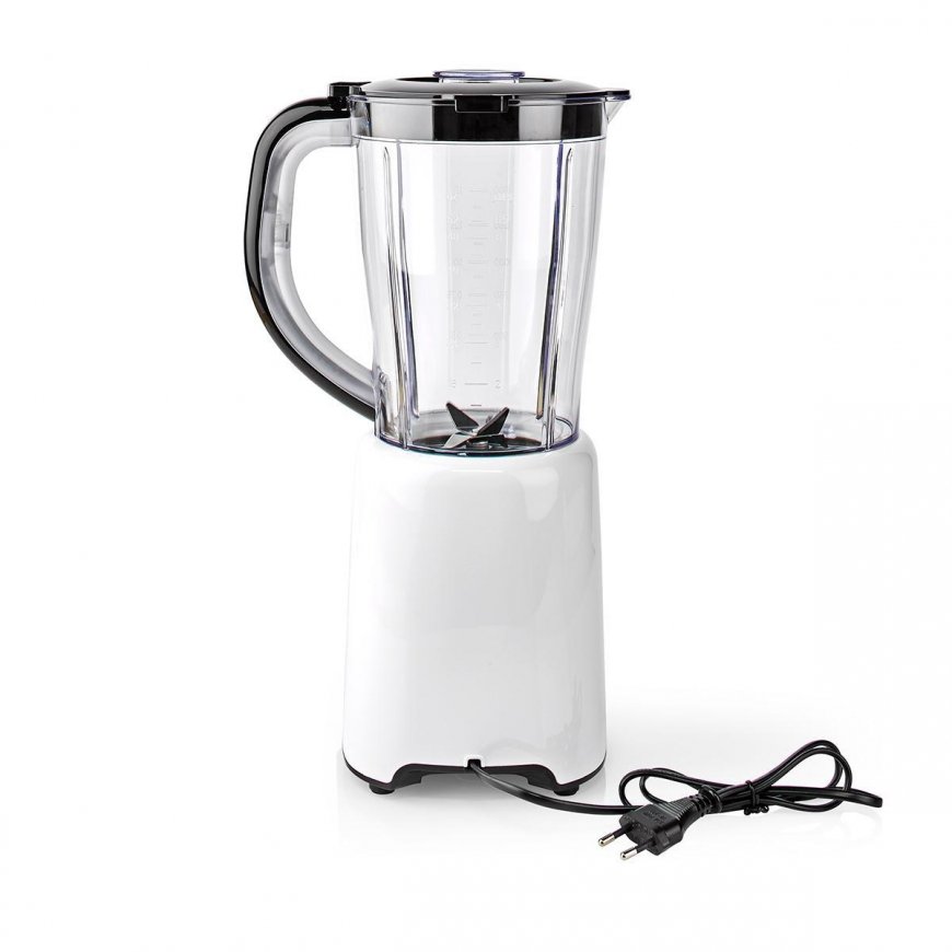 Nedis KABL300CWT blenderis 1,5 L Galdvirsmas blenderis 800 W Melns, Balts – 4