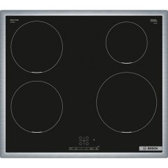 Bosch Serie 4 PIE645BB5E viryklė Juoda Įmontuoti 60 cm Indukcinė viryklė, padalyta į sritis 4 zone(s)