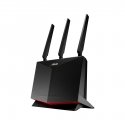 ASUS 4G-AC86U juhtmevaba ruuter Gigabit Ethernet Kaks sagedusala (2,4 GHz / 5 GHz) Must