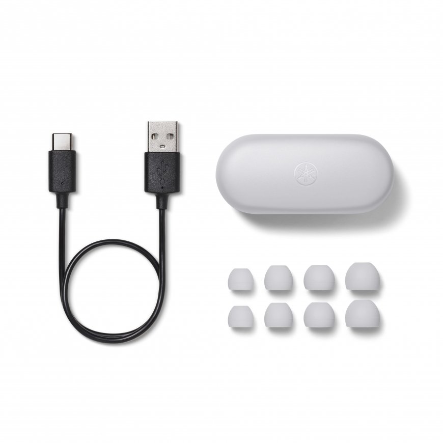 Yamaha TW-E3C Kuulokkeet True Wireless Stereo (TWS) In-ear Puhelut/Musiikki Bluetooth Harmaa – 5