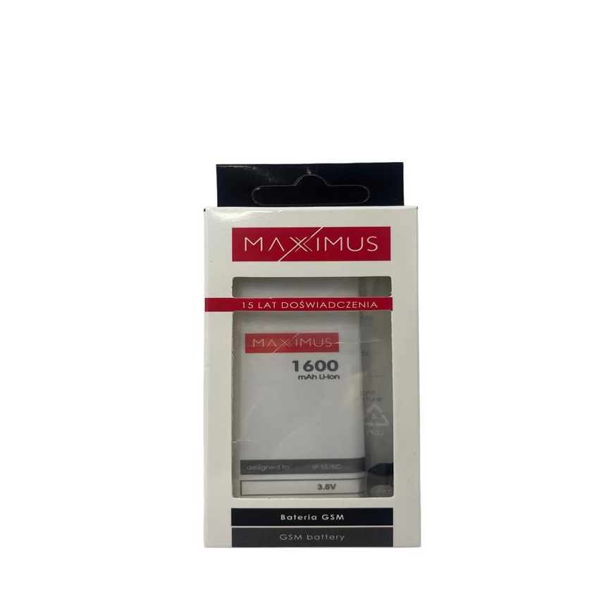 BATTERY MAXXIMUS IPHONE 5S|5C 1600mAh – 4