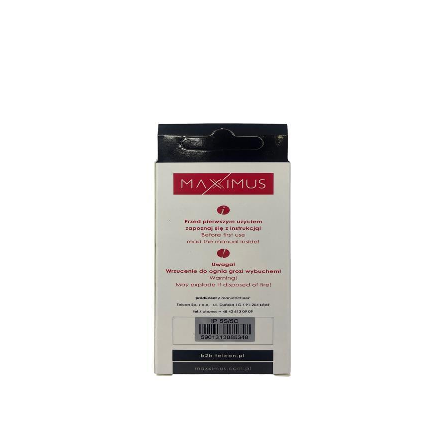 BATTERY MAXXIMUS IPHONE 5S|5C 1600mAh – 5