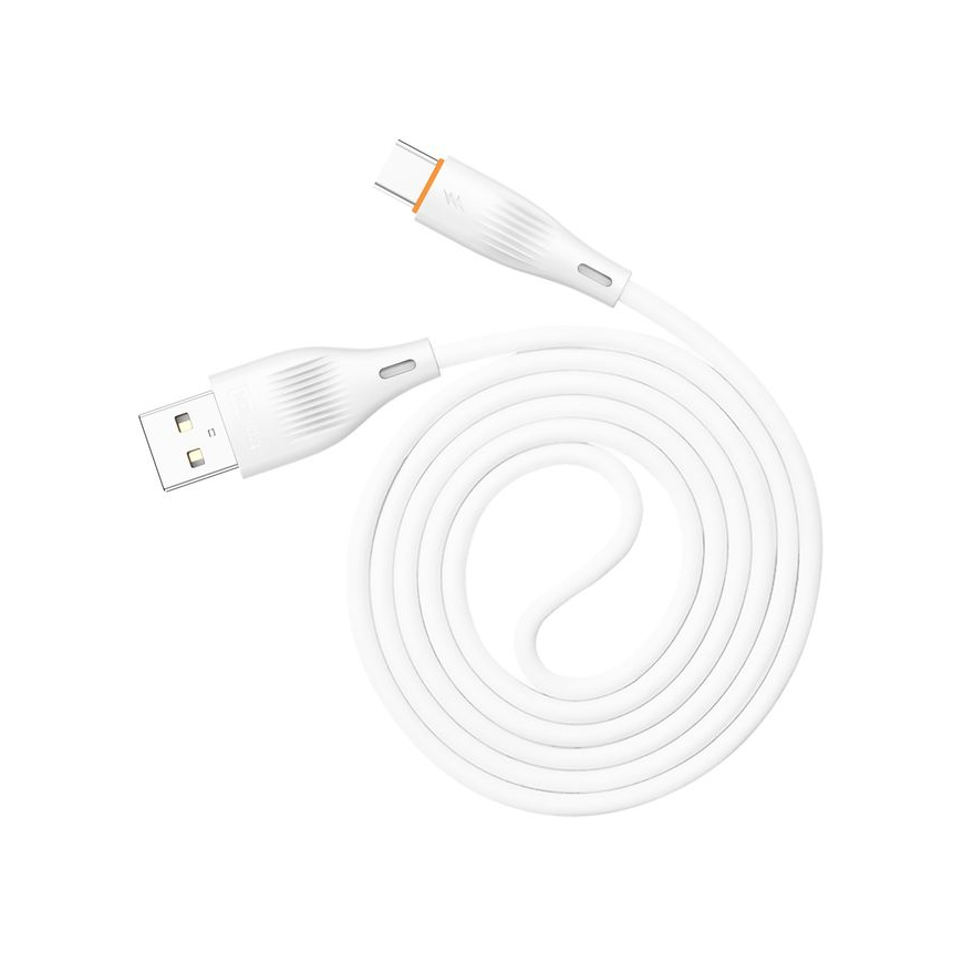 T-PHOX CABLE X-LITE TYPE-C WHITE 1M 3A – 2