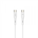 T-PHOX CABLE GENTLE USB-C|USB-C 60W 1M WHITE T-PHOX CABLE GENTLE USB-C|USB-C 60W 1M WHITE