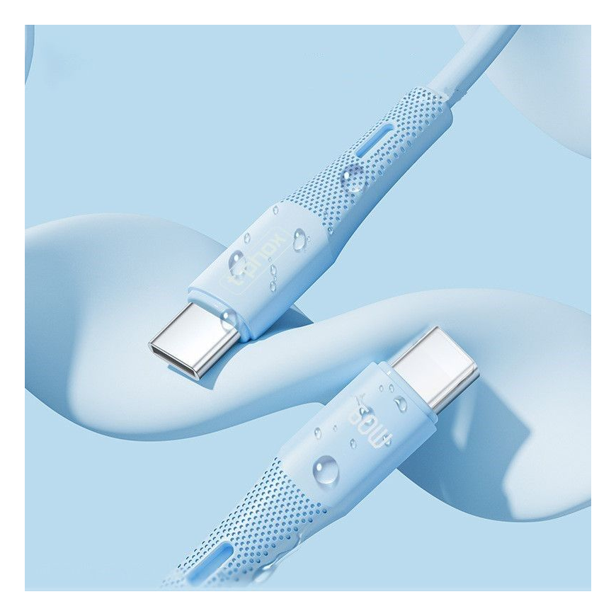T-PHOX CABLE GENTLE USB-C|USB-C 60W 1M WHITE – 2