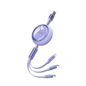 CABLE REMAX LINON SERIES 66W 3IN1 USB-C|MICRO|LIGHTNING RC-C029 CABLE REMAX LINON SERIES 66W 3IN1 USB-C|MICRO|LIGHTNING RC-C029