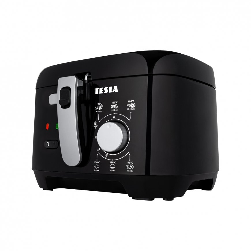 Tesla EASYCOOK AE300 Üksik 2,5 l Eraldiseisev 1800 W Fritüür Must – 2