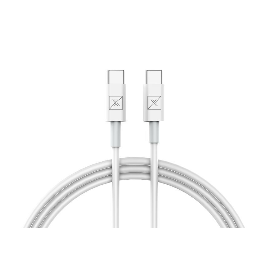 WALL CHARGER MX ALFA 20W PD+QC, USB-A+C + C|C CABLE 20W PD, WHIT – 3