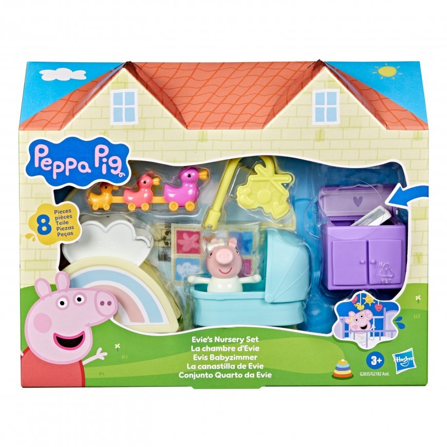 PEPPA PIG Nukkekodin tarvikesetti