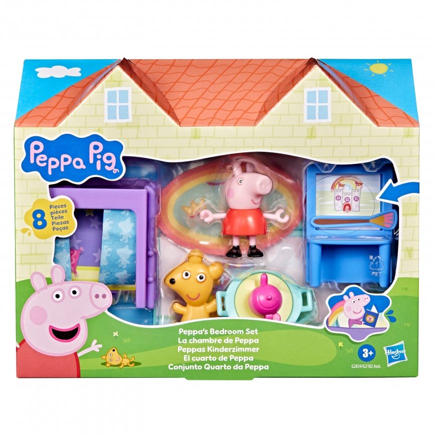 PEPPA PIG mängukomplekt Toa aksessuaarid, ast – 4