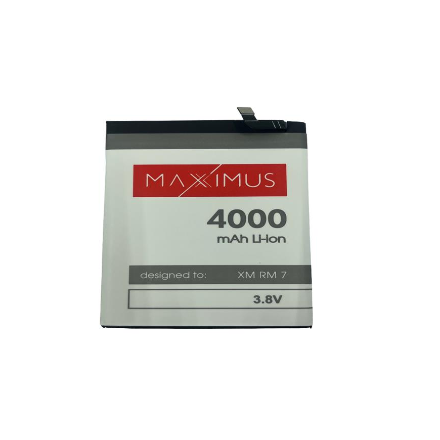BATTERY MAXXIMUS XIAOMI REDMI 7 4000mAh BN46