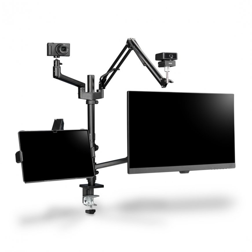 Hama 00004663 monitorin kiinnike ja jalusta 81,3 cm (32") Vastaanotto musta – 5