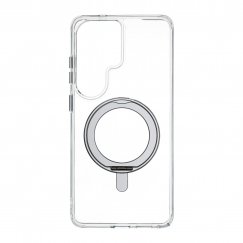 FoneKit Premium Kickstand MagSafe Compatible Protective Case with Stand, Samsung Galaxy S26 Ultra, Transparent