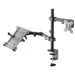 Goobay Monitor Mount with Laptop Arm Flex Monitor Stand