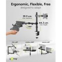 Goobay Monitor Mount with Laptop Arm Flex Monitor Stand