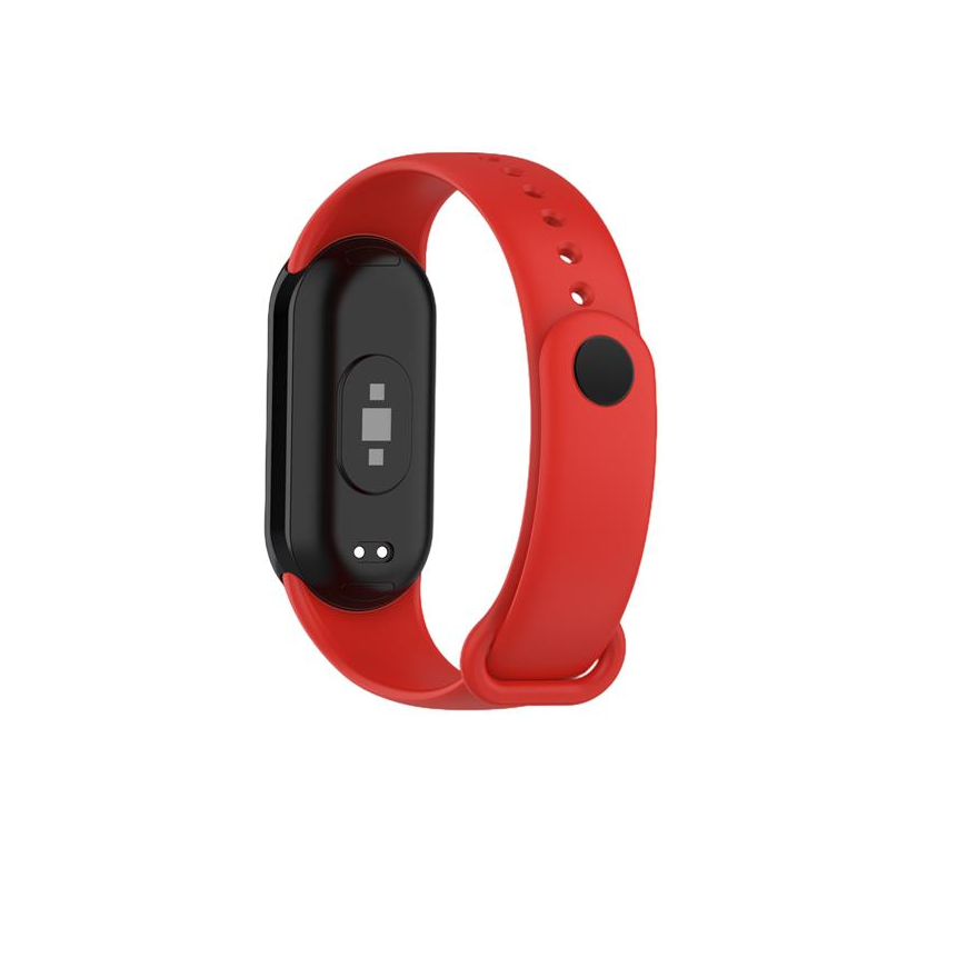 SILICONE STRAP MI BAND 8|M8 (6). RED – 3