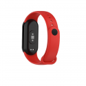 SILICONE STRAP MI BAND 8|M8 (6). RED