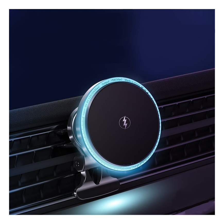 CAR HOLDER T-PHOX iMAG MAGNETIC WIRELESS BLACK – 3
