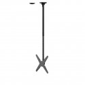 Neomounts FPMA-C340BLACK Monitor/TV mount ceiling 32-75" - h 106-156 cm Neomounts FPMA-C340BLACK Monitor/TV mount ceiling 32-75" - h 106-156 cm