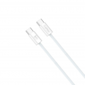 T-PHOX CC15 SERIES USB-C|USB-C CABLE 60W 3A WHITE T-PHOX CC15 SERIES USB-C|USB-C CABLE 60W 3A WHITE