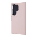 FoneKit grāmatu maciņš, Samsung Galaxy S26 Ultra, gaiši rozā FoneKit grāmatu maciņš, Samsung Galaxy S26 Ultra, gaiši rozā