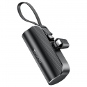YESIDO POWERBANK YP68 5000 mAh 12W + USB-C CABLE, LIGHTNING CONN YESIDO POWERBANK YP68 5000 mAh 12W + USB-C CABLE, LIGHTNING CONN