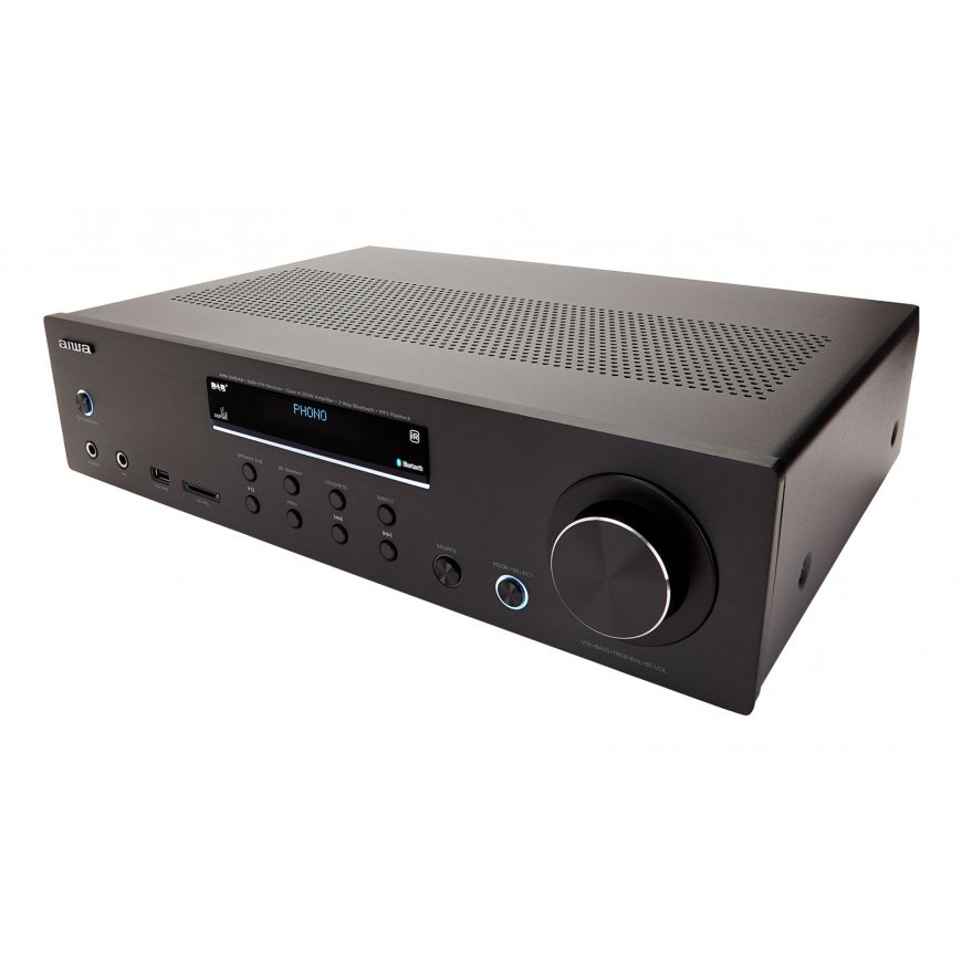 Aiwa AMR-200DAB/BK äänenvahvistin 2.0 kanavaa Koti musta – 4