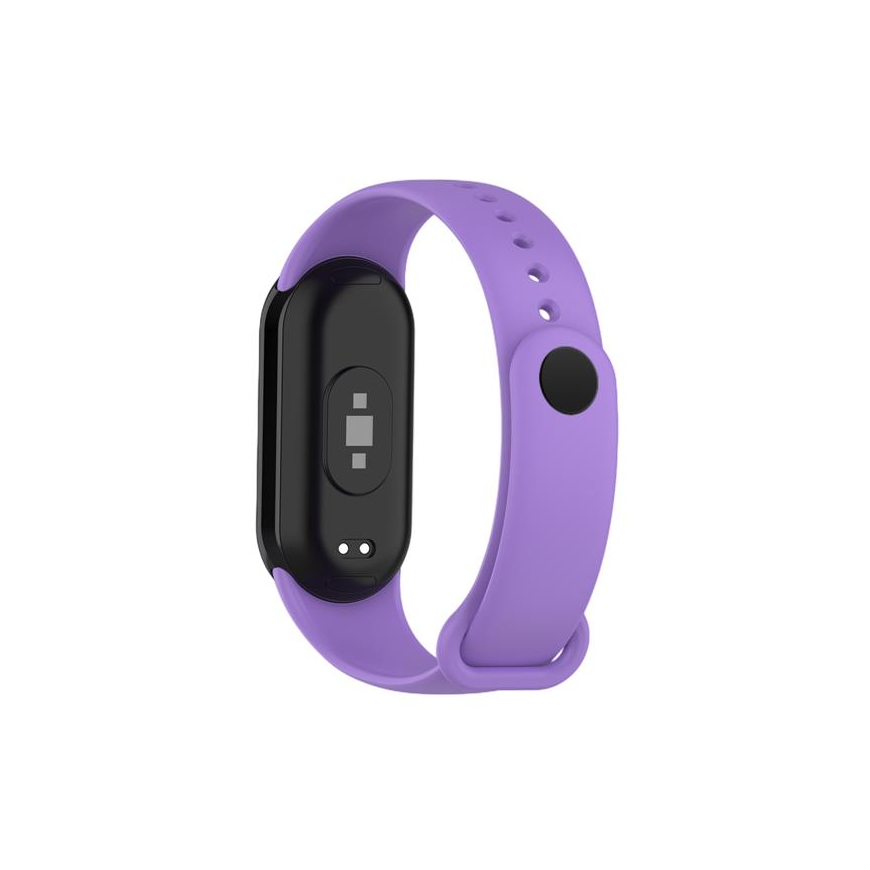 SILICONE STRAP MI BAND 8|M8 (4). PURPLE – 3
