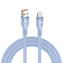 T-PHOX CABLE BOLD USB|LIGHTNING 3A SKY BLUE T-PHOX CABLE BOLD USB|LIGHTNING 3A SKY BLUE