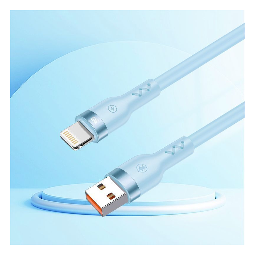 T-PHOX CABLE BOLD USB|LIGHTNING 3A SKY BLUE – 2