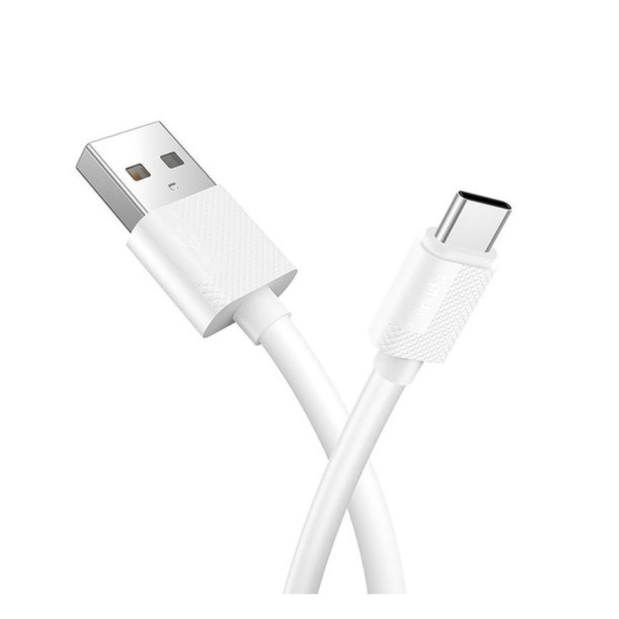 CABLE T-PHOX NETS TYPE-C WHITE 3A PVC 1,2M – 3