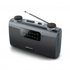 Muse M-058 R Pārnesams Analogais Melns, Pelēks