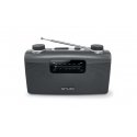Muse M-058 R Pārnesams Analogais Melns, Pelēks Muse M-058 R Pārnesams Analogais Melns, Pelēks