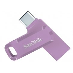 SanDisk Ultra Dual Drive Go USB 64GB USB флеш накопитель USB Type-A / USB Type-C 3.2 Gen 1 (3.1 Gen 1) Лаванда