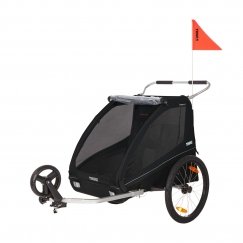 Thule Coaster XT bērnu ratus, melns