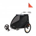 Thule Coaster XT child transport trailer, black Thule Coaster XT child transport trailer, black