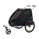 Thule Coaster XT bērnu ratus, melns Thule Coaster XT bērnu ratus, melns