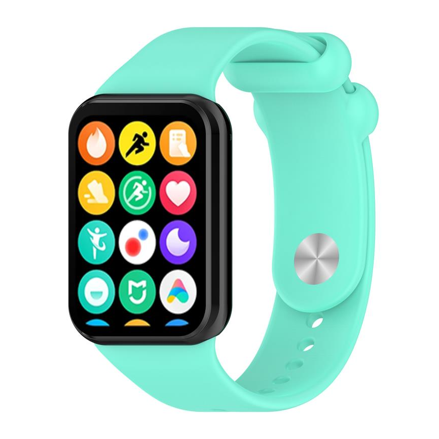 SILICONE STRAP MI BAND 8 PRO |M8 PRO (11). MINT – 3