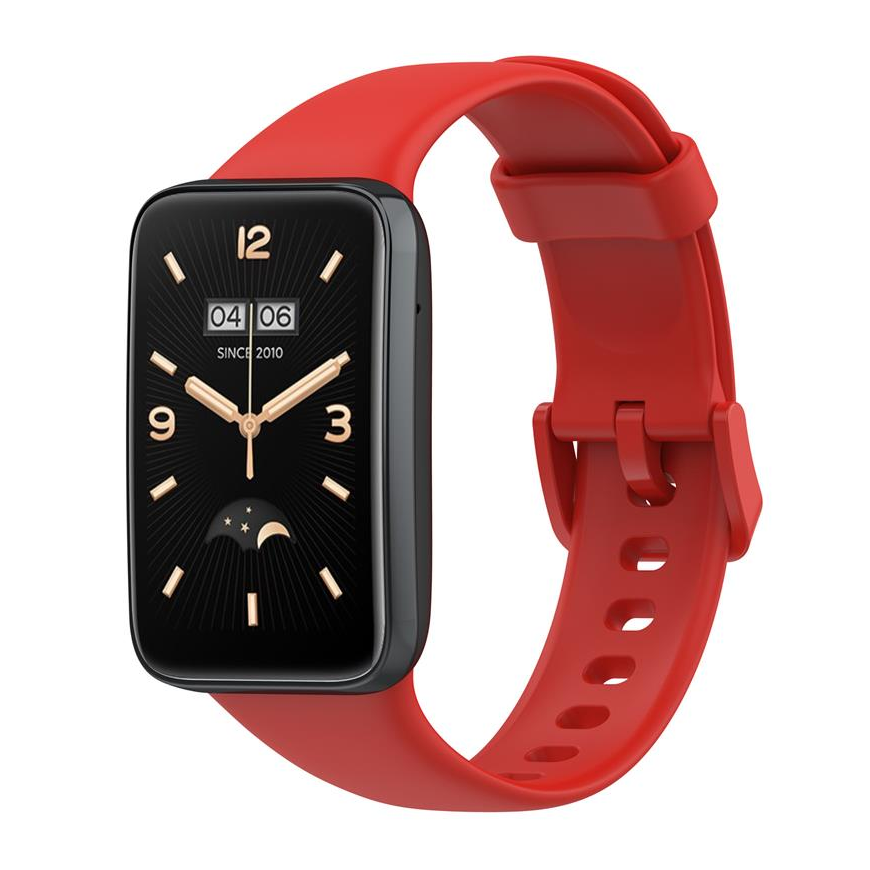 SILICONE STRAP MI BAND 7 PRO| M7 PRO (10). RED – 2