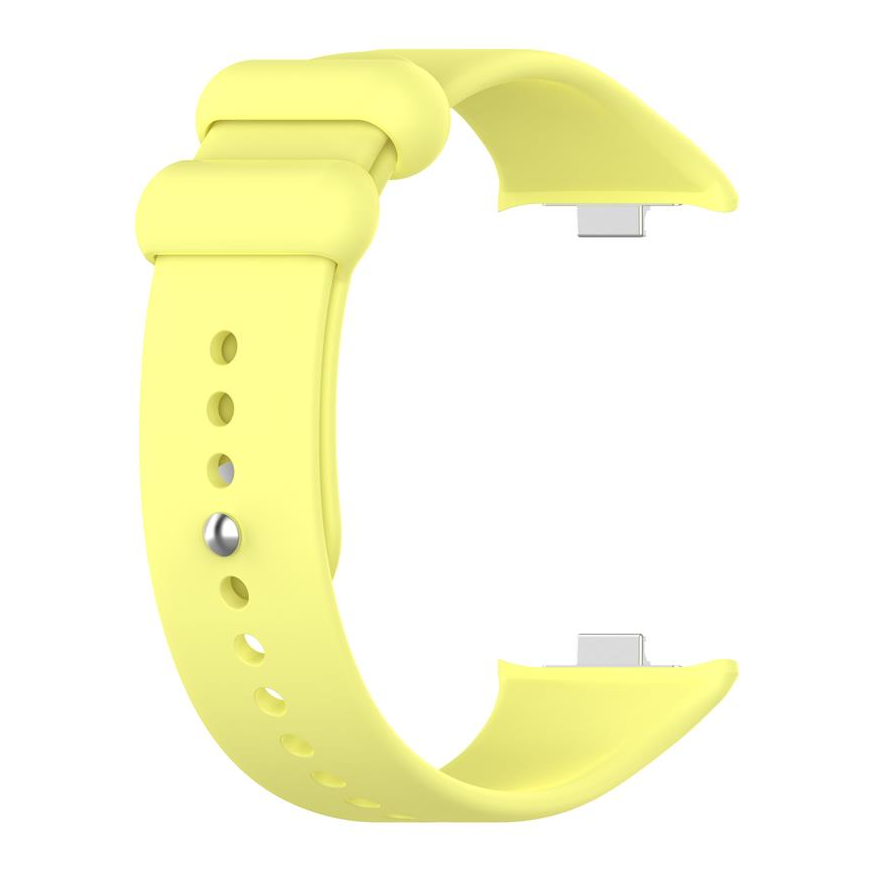 SILICONE STRAP MI BAND 8 PRO|M8 PRO (6). YELLOW